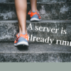 エラーイメージ（A server is already running）